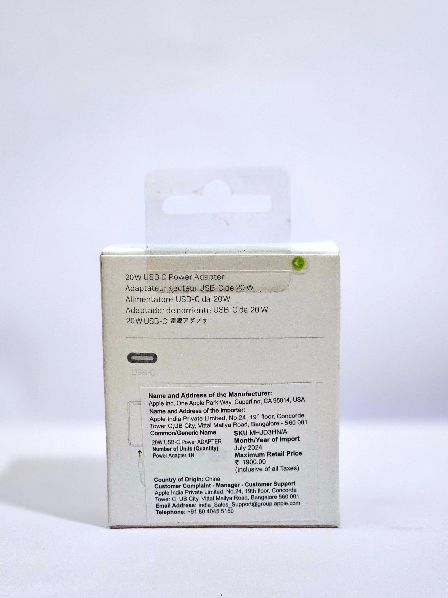 20Watt Charger Adapter for Apple iphone 11/12/13/14/15/16