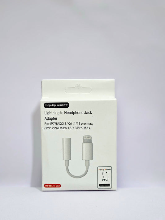 Lightning to Headphone 3.5 Jack Adapter ForiP7/8/X/XS/Xr/11/11 pro max /12/12Pro Max/13/13Pro Max