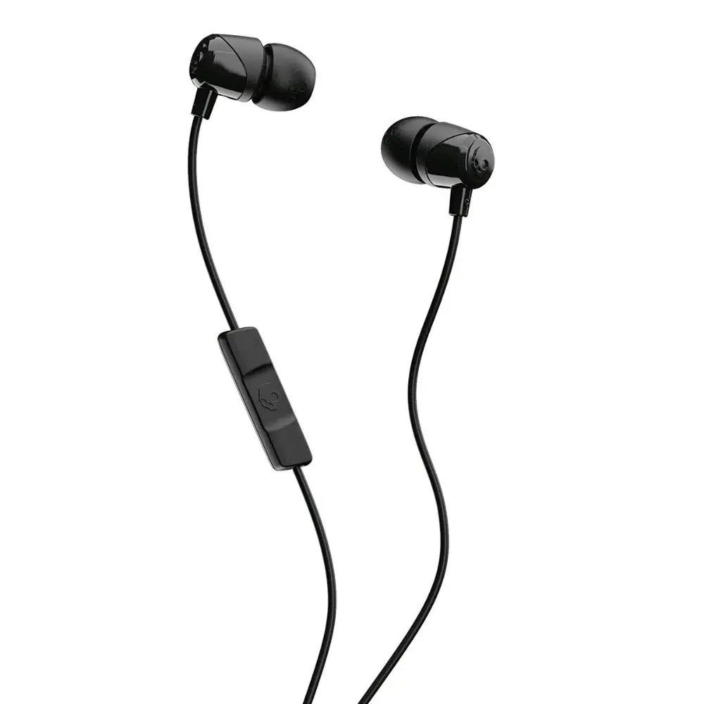 Skullcandy Jib Earbuds with Microphone, Noise Isolating Fit, Call and Track Control (Black)