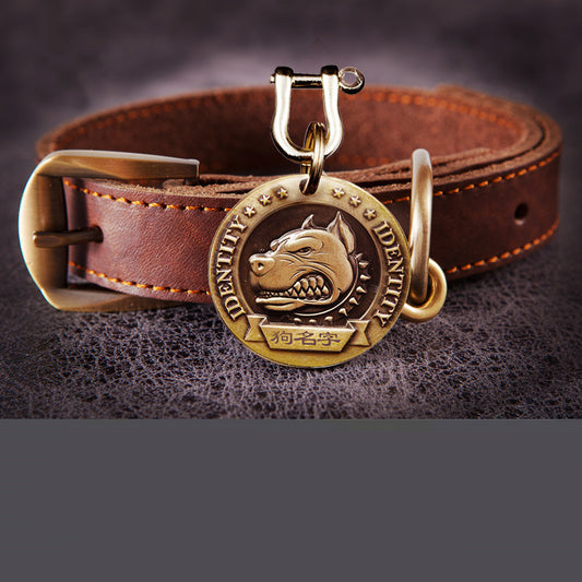 Customized Dog Collar Anti-lost Dog Tag Identity Tag