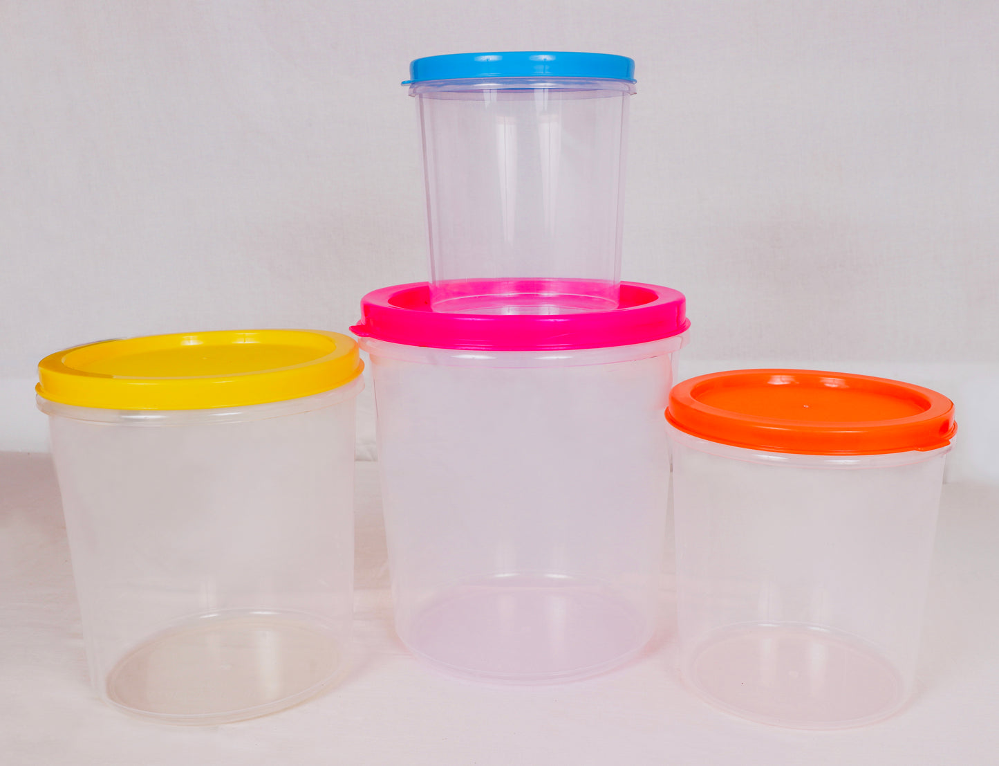 JAR SET Pack of 4 Plain 3L,5L,7L,10L P