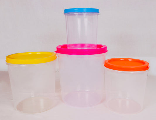 JAR SET Pack of 4 Plain 3L,5L,7L,10L P