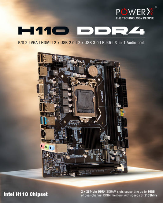 Powerex Motherboard DDR4 DDR3 H110 H81 H310 G41 DDR3