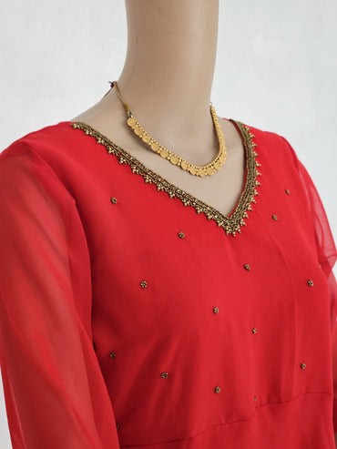 Hand worked designer Kurtis W4