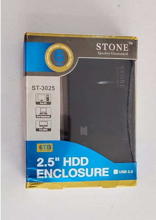 HDD SDD CASE 2.5 STONE FOR EXTERNAL STORAGE