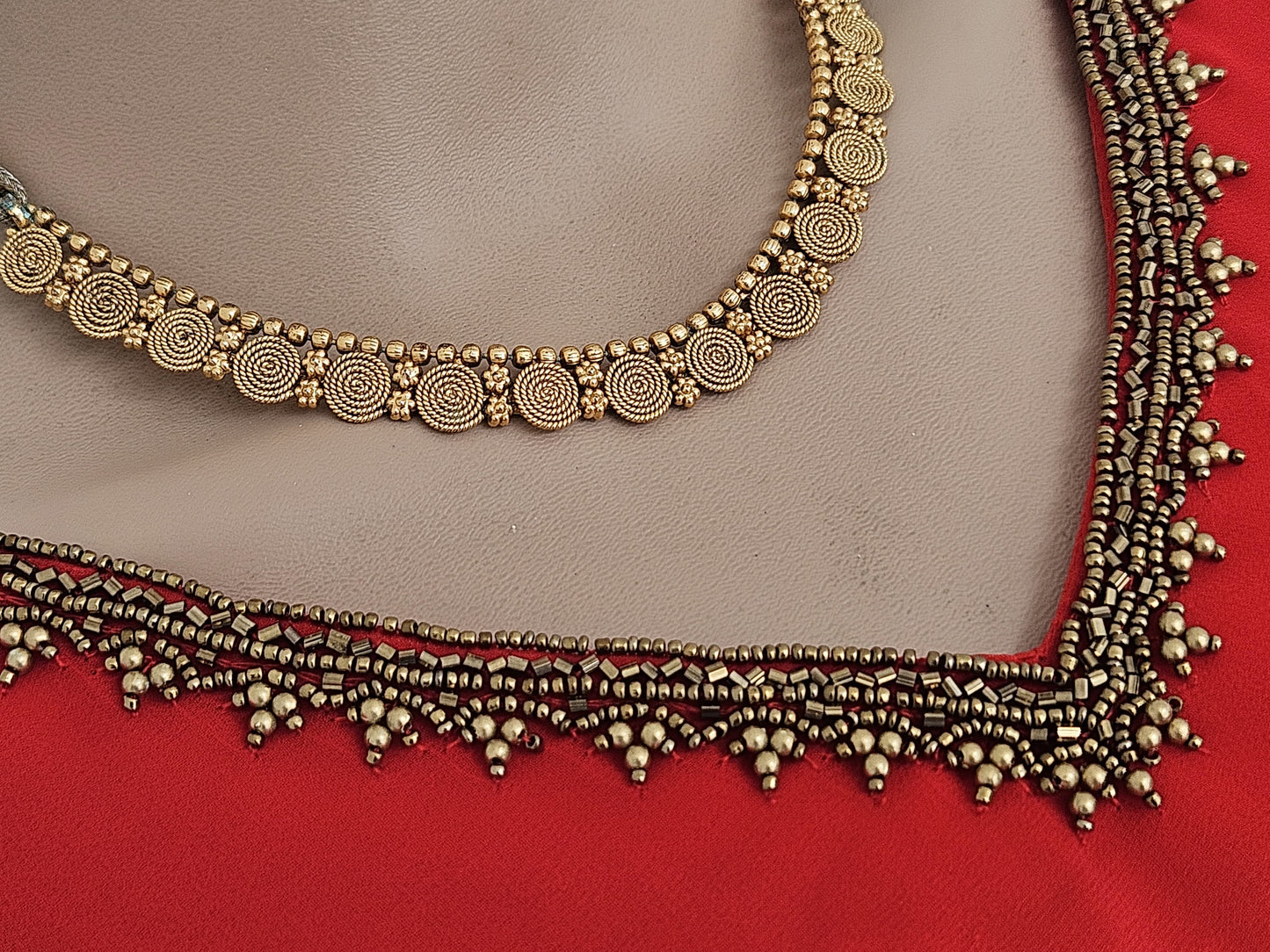 Hand worked designer Kurtis W4