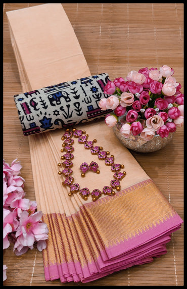 MNN Presents High Quality Chettinad cotton sarees S4