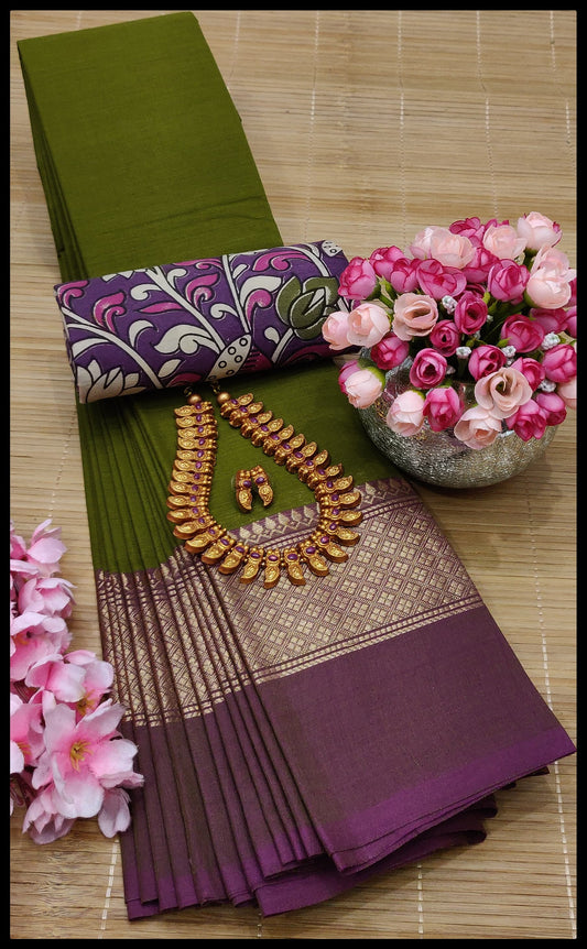 MNN Presents High Quality Chettinad cotton sarees S5