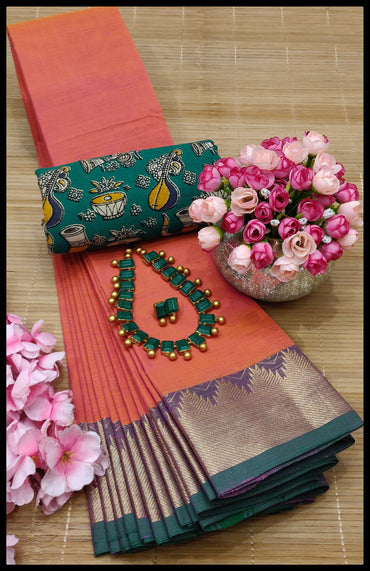 MNN Presents High Quality Chettinad cotton sarees S3
