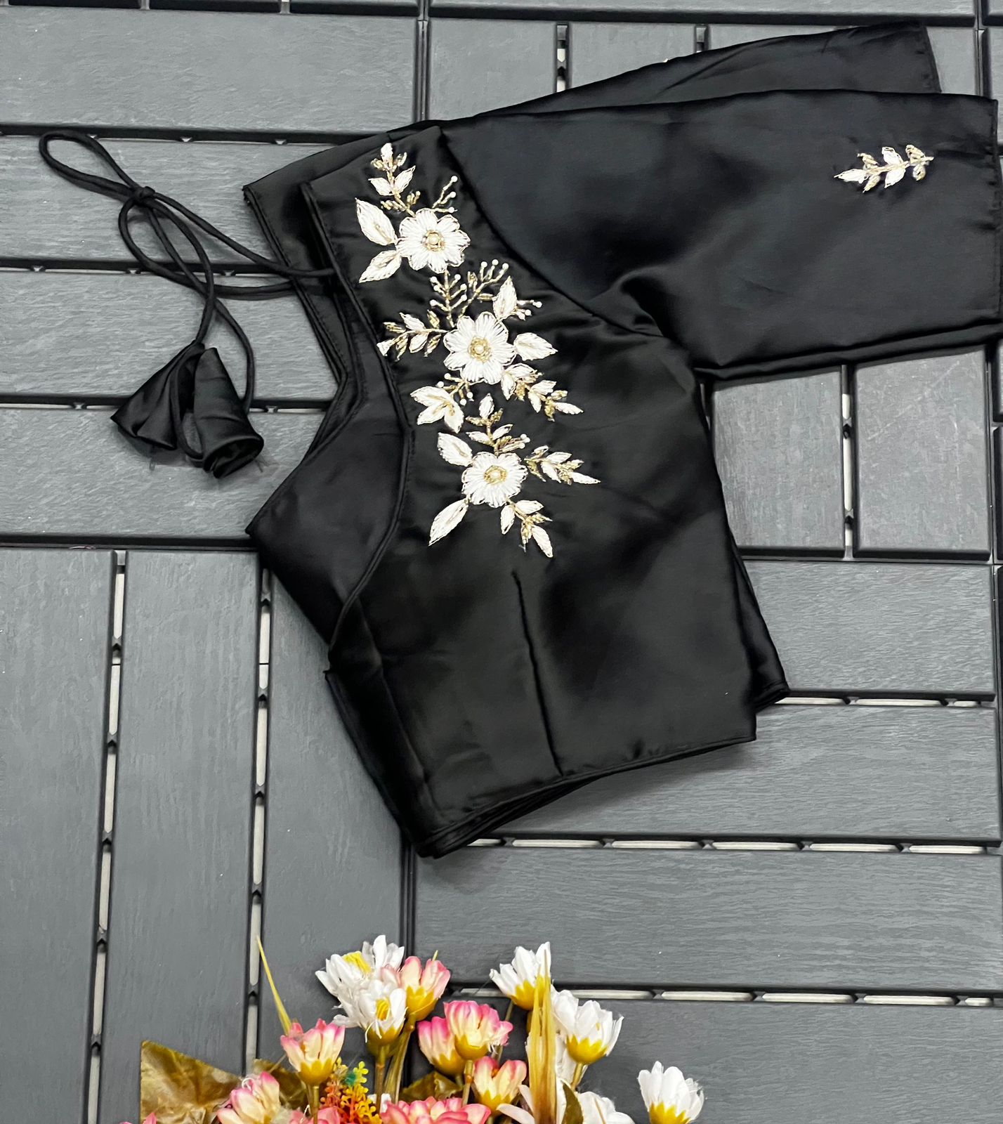 Purely silk handmade work boutique style Blouse B2