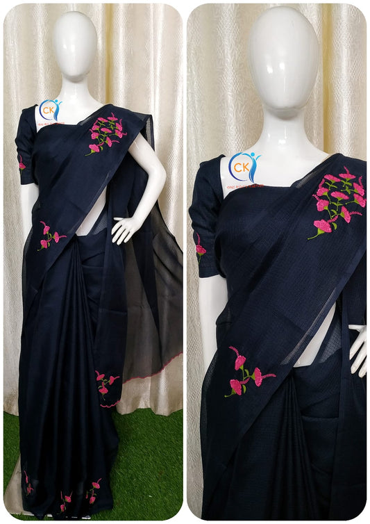 CHECK KOTA SAREES S4