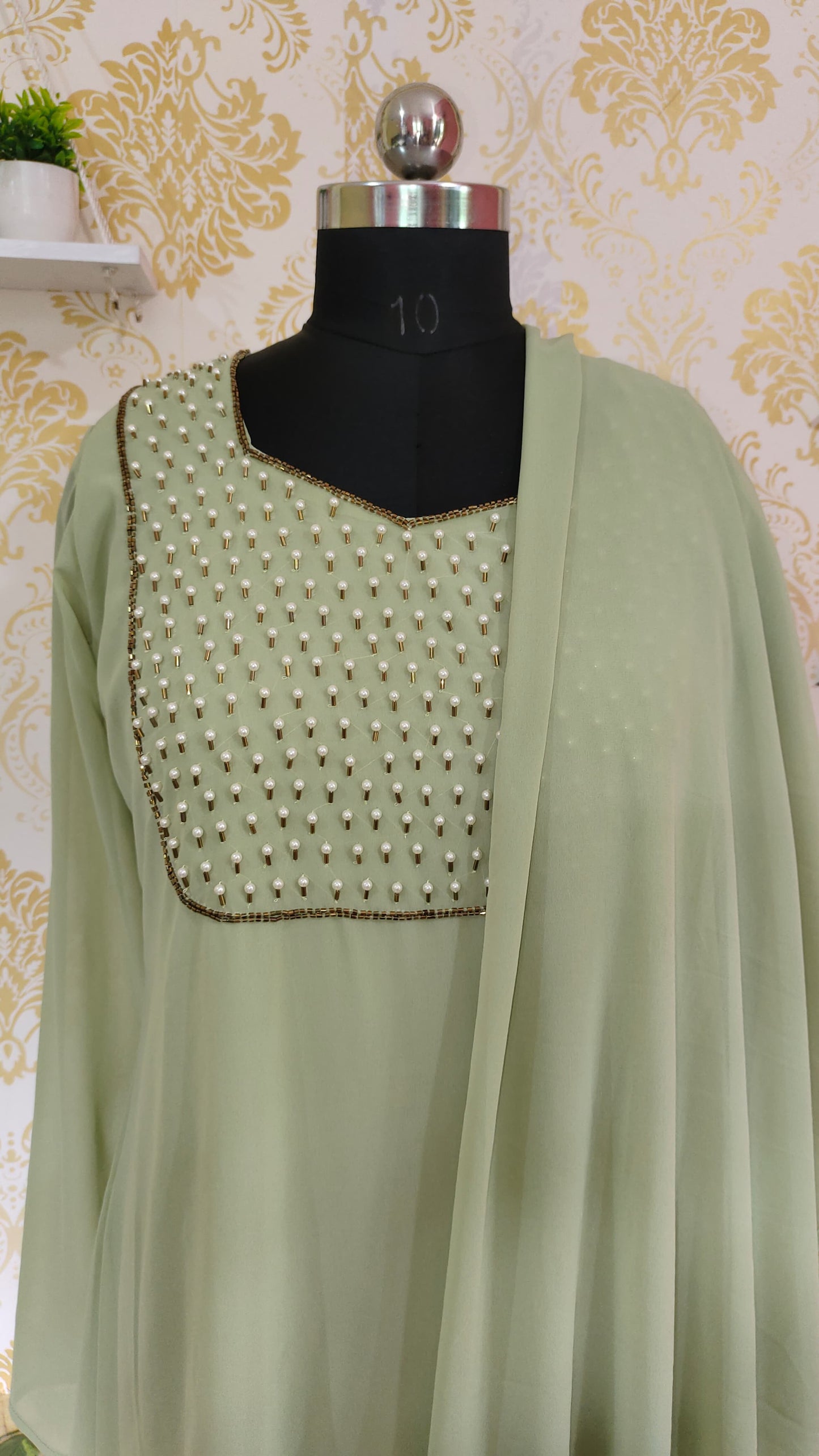 Georgette Aline top G1