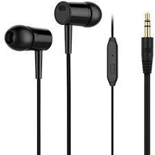 THE MOBILE POINT 3.5mm Stereo Music earphone headset Wired Gaming (Black, In the Ear)