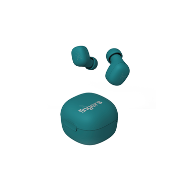 FINGERS SizeZero Pods2 Bluetooth (Teal, In the Ear)
