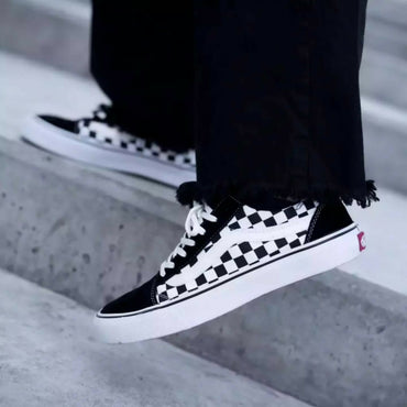 IMPORTED VANS CHECKBORAD SHOES