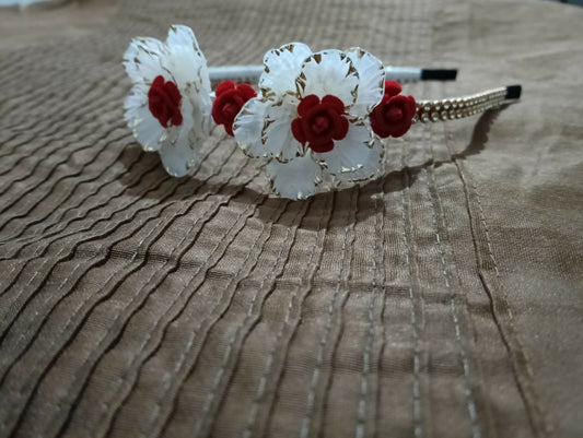 Flower hairband
