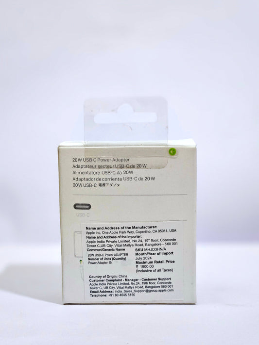 20Watt Charger Adapter for Apple iphone 11/12/13/14/15/16