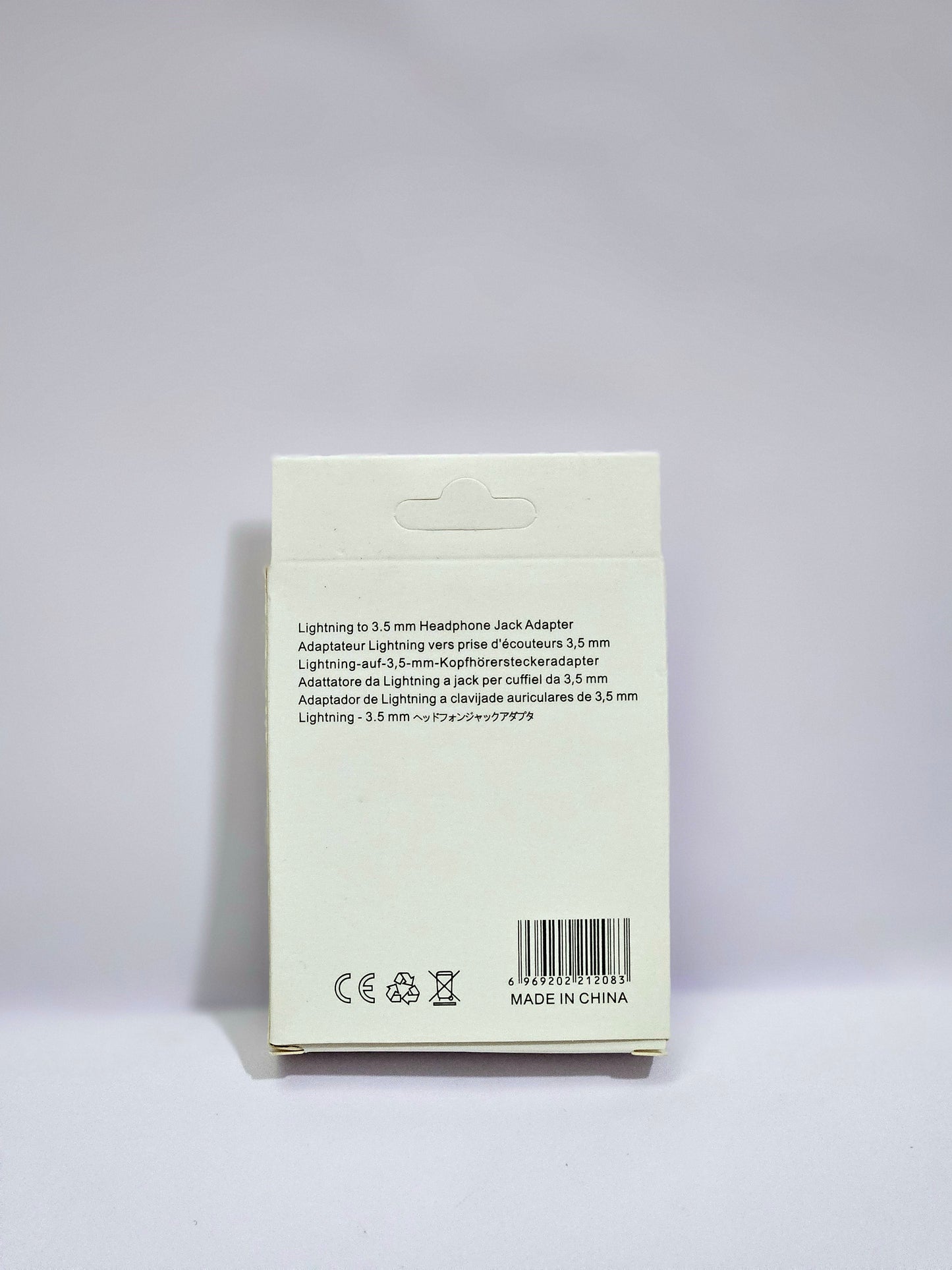 Lighting to 3.5 jack headphone adapter for iPhone