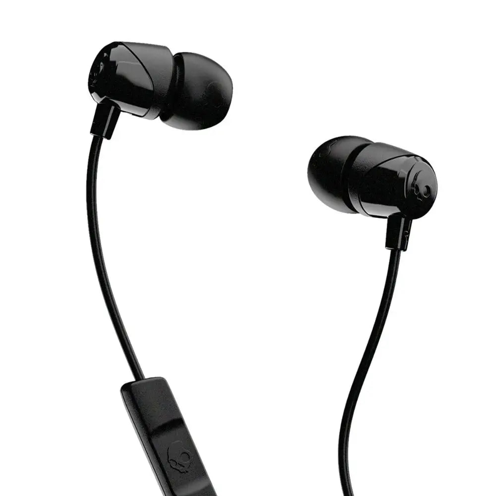 Skullcandy Jib Earbuds with Microphone, Noise Isolating Fit, Call and Track Control (Black)