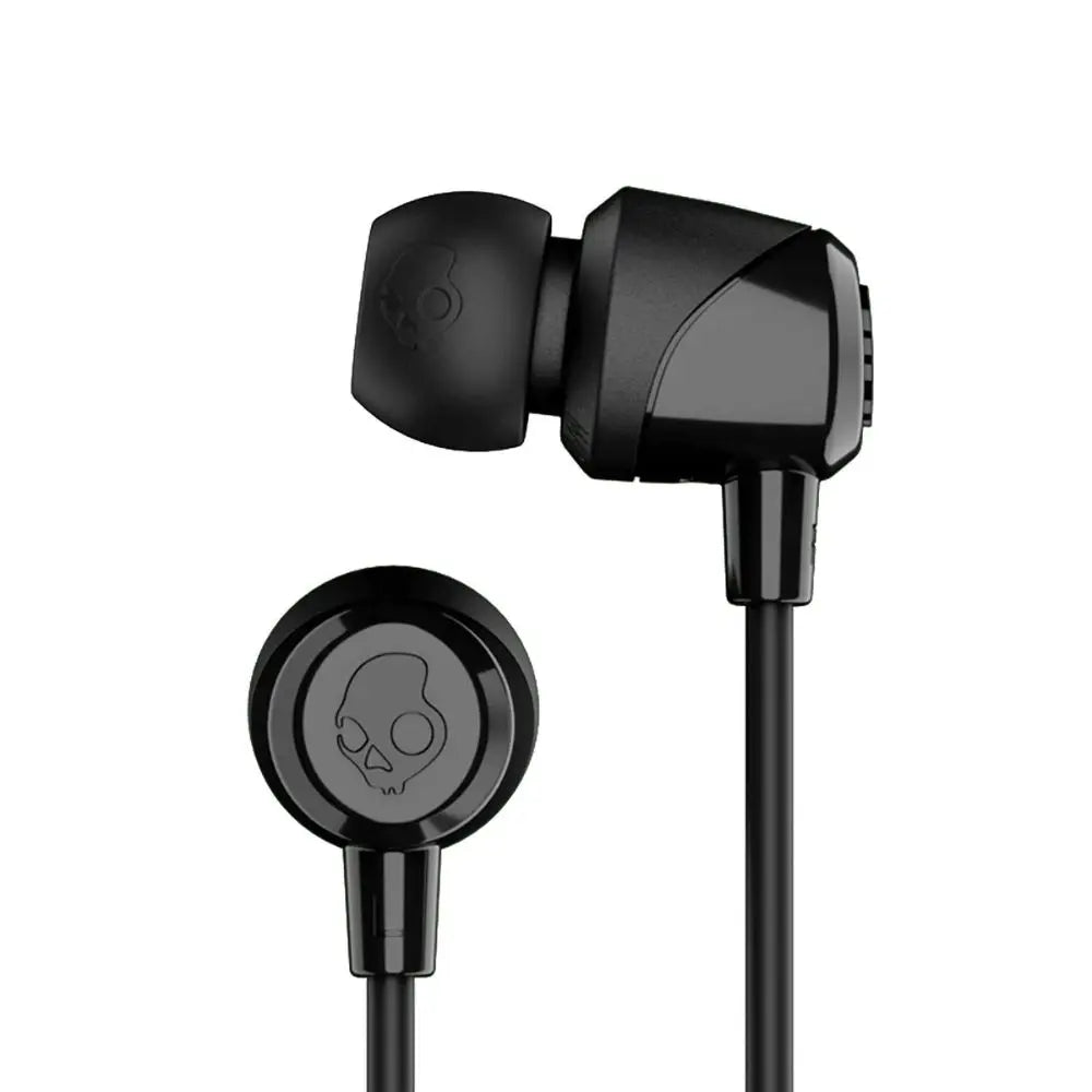 Skullcandy Jib Earbuds with Microphone, Noise Isolating Fit, Call and Track Control (Black)