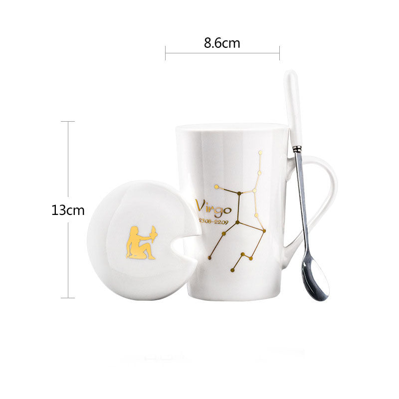 Creative Personality Ceramic Constellation Mug