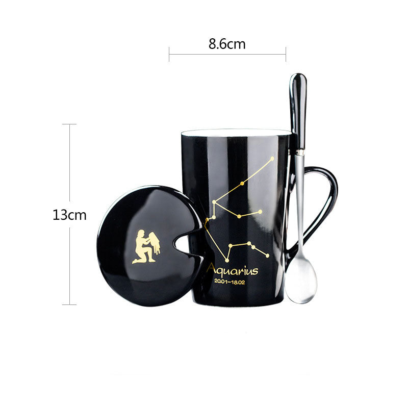 Creative Personality Ceramic Constellation Mug