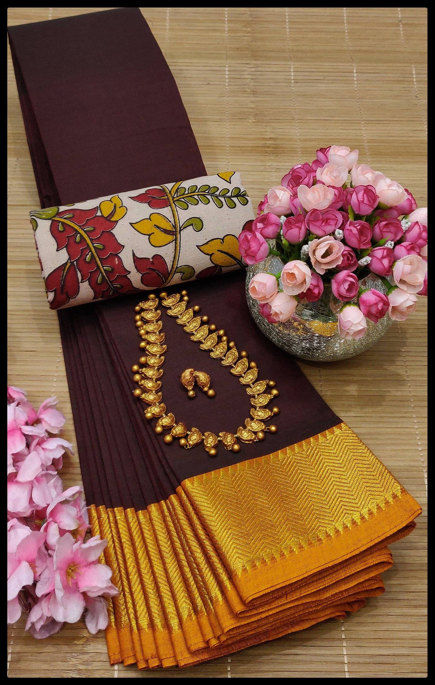 MNN Presents  High Quality Chettinad cotton sarees S5