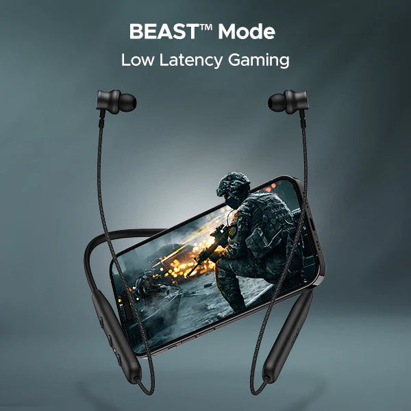 boAt Rockerz 110 Wireless Earphone with 40H Playback, ASAP™ Charge, Dual Pairing, ENx™ Technology, BEAST™ Mode