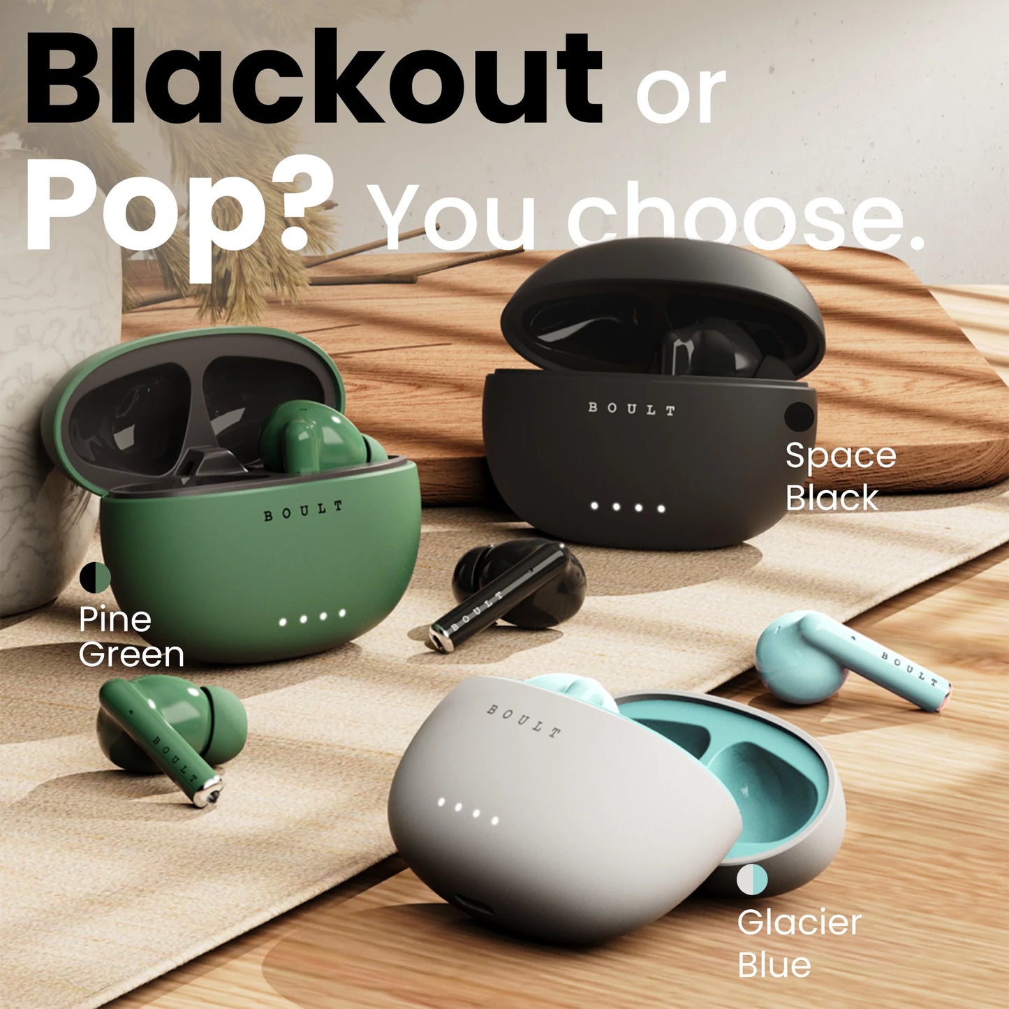 Boult Earbuds K35 BT 5.3 ENC