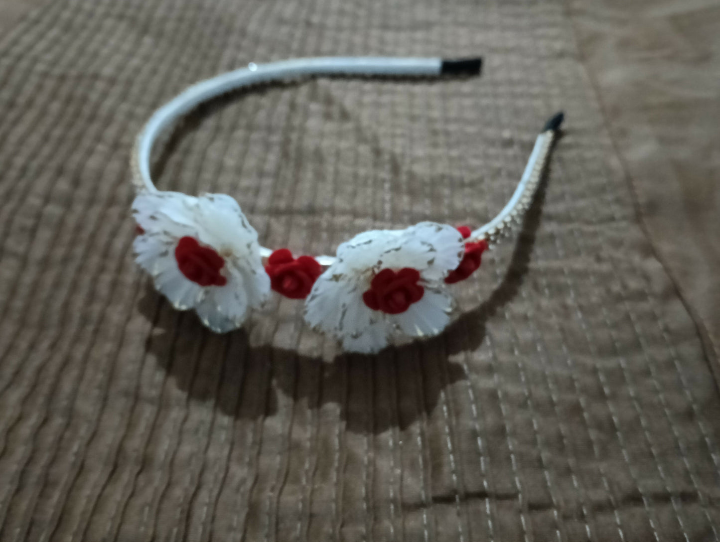 Flower hairband