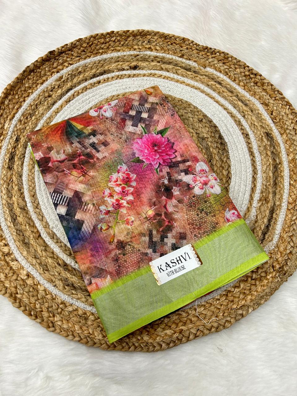 LINEN SAREES  TRENDING COLLECTION_S1