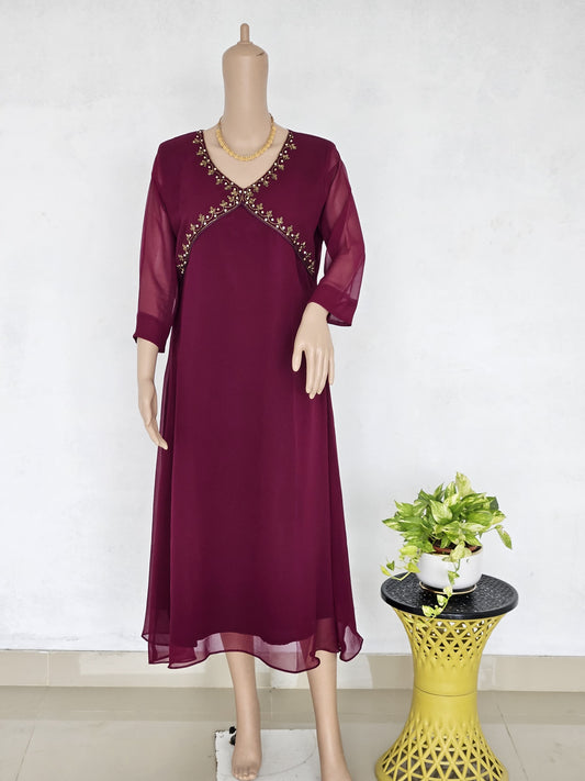 Hand worked designer Kurtis W6