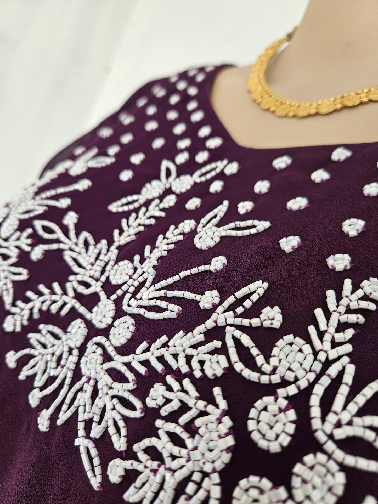 Hand worked designer Kurtis