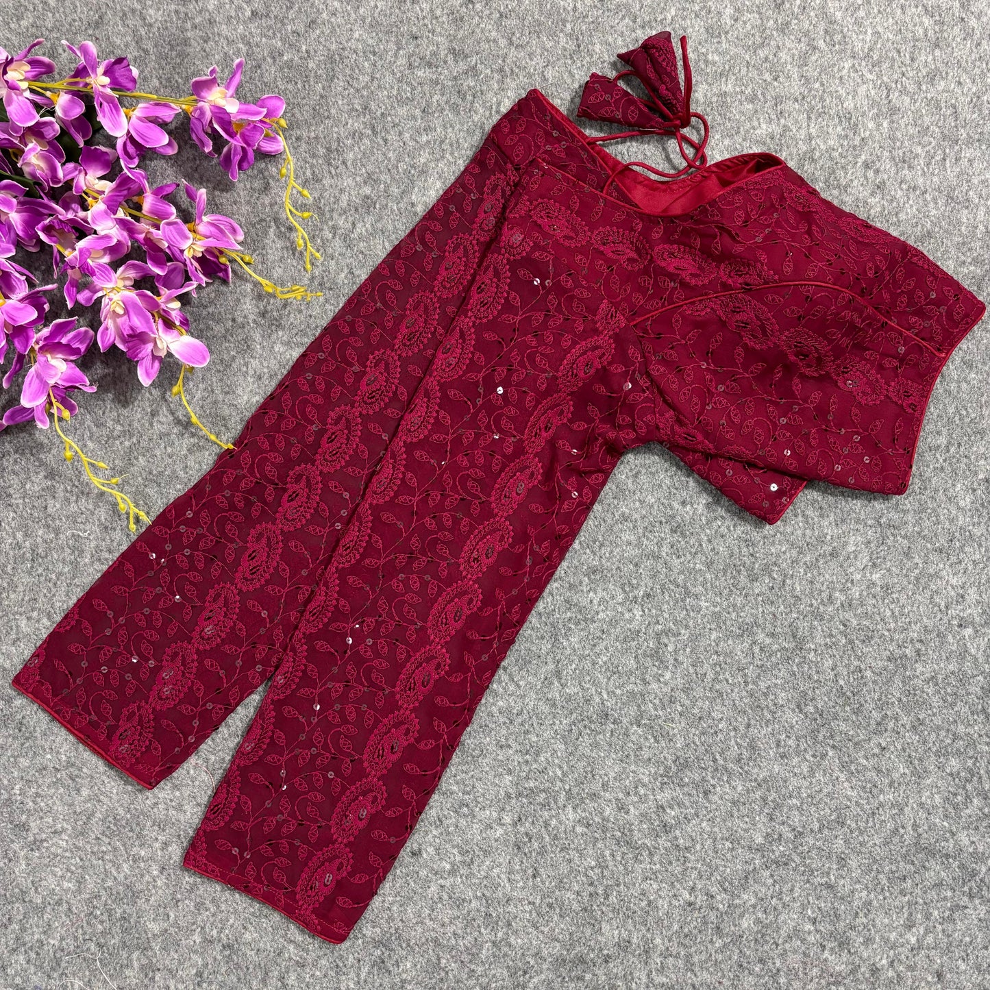 Lucknowi Full Sleeve Blouses B2