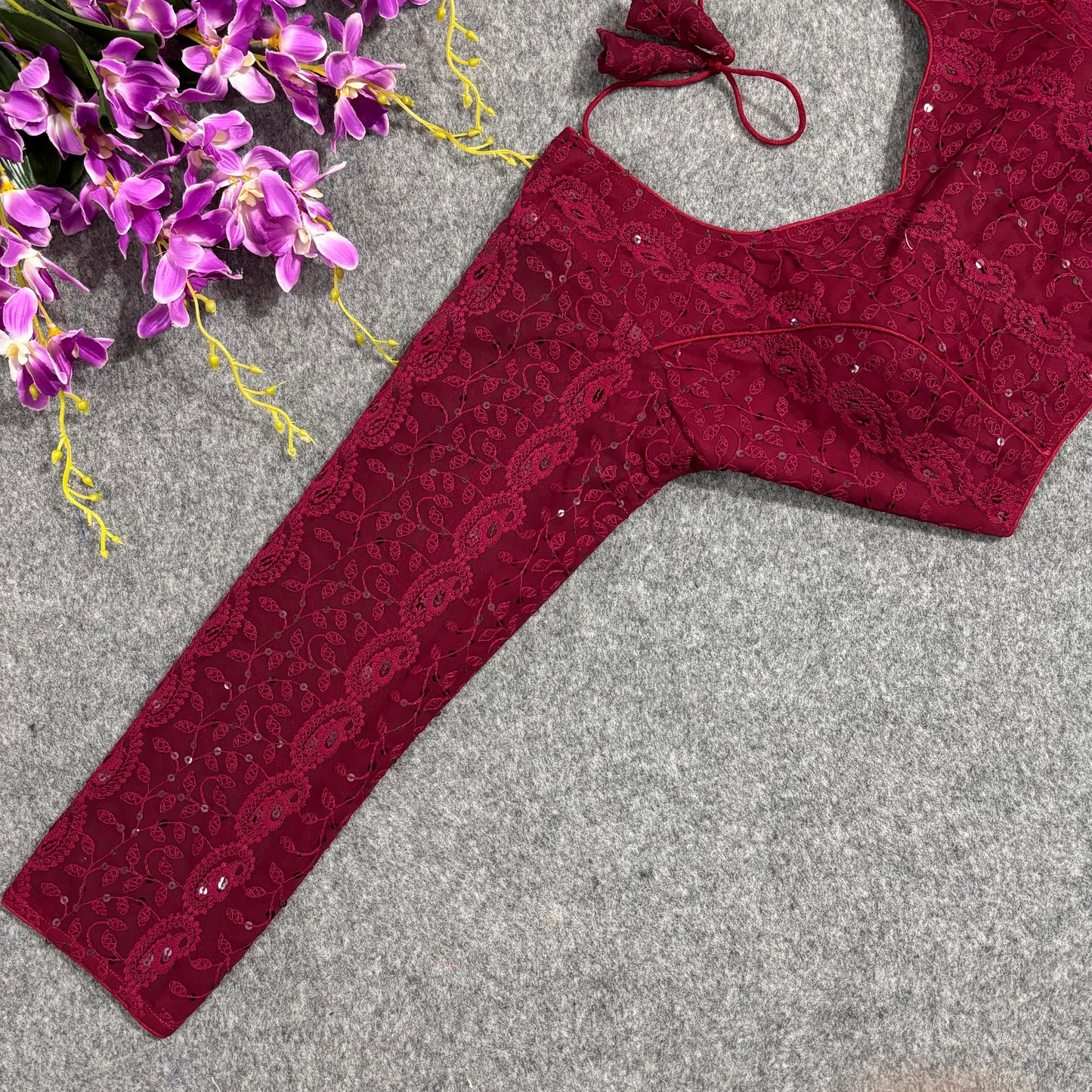 Lucknowi Full Sleeve Blouses B2