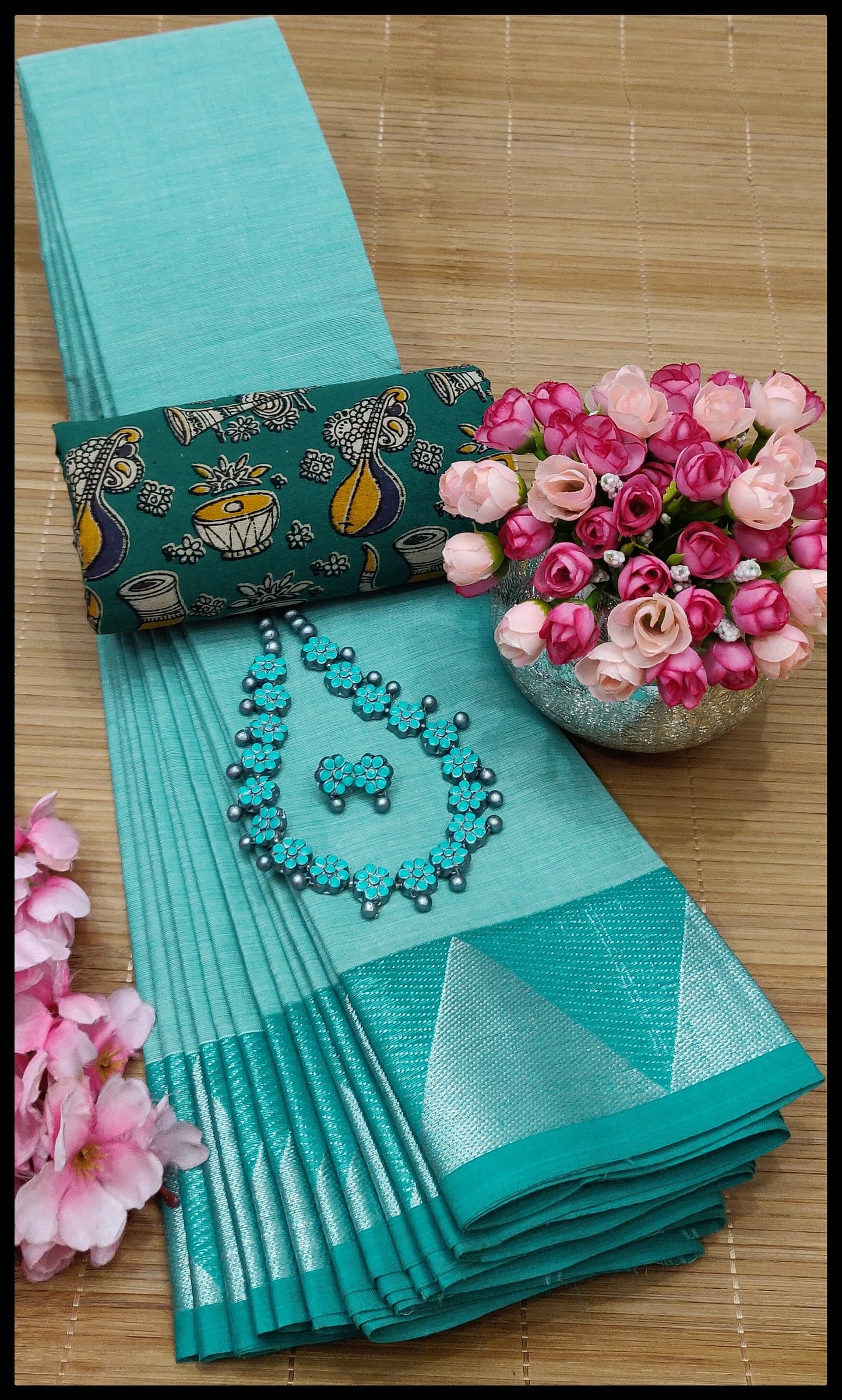 MNN Presents  High Quality Chettinad cotton sarees S2