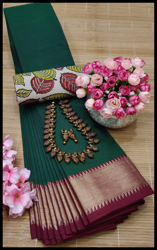 MNN Presents  High Quality Chettinad cotton sarees S3