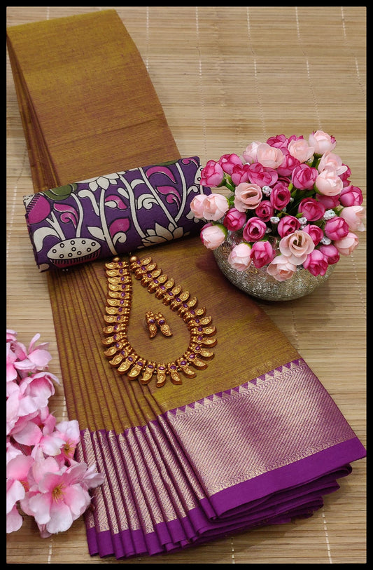 MNN Presents  High Quality Chettinad cotton sarees S7