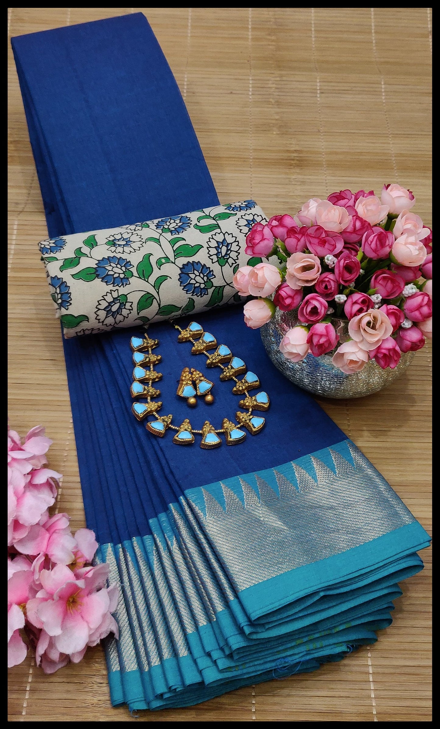 MNN Presents  High Quality Chettinad cotton sarees S8