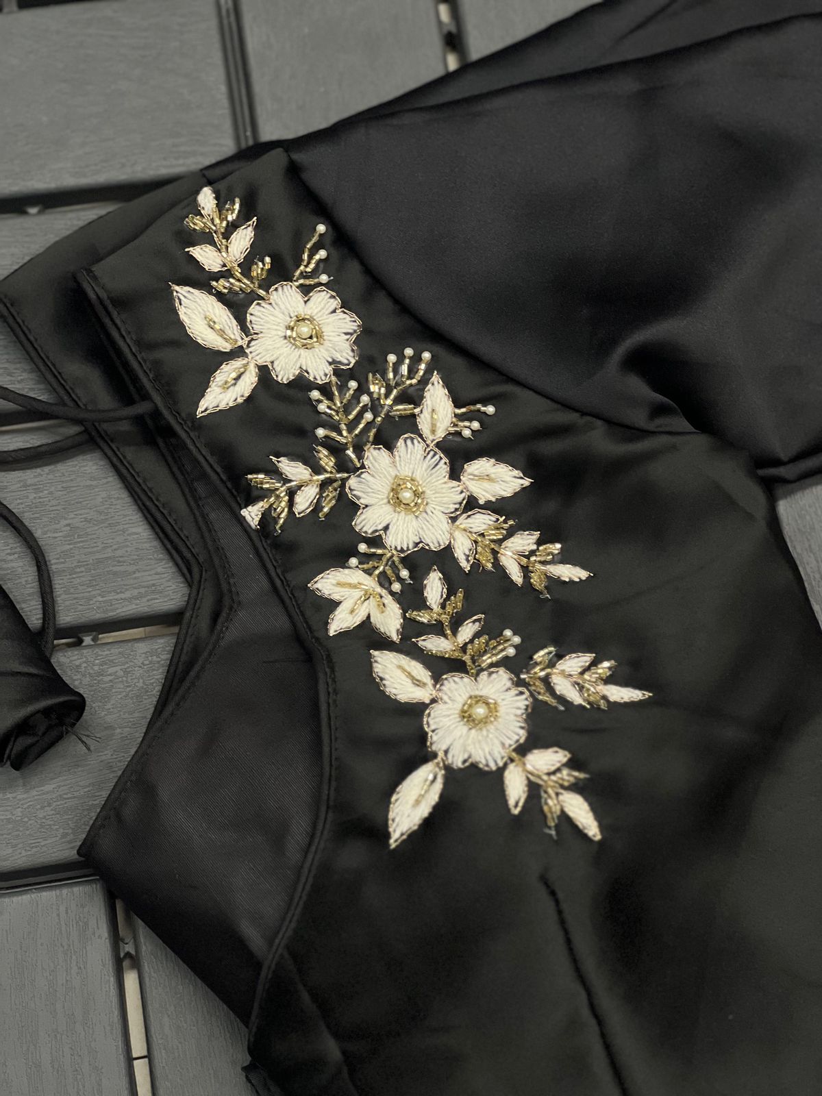 Purely silk handmade work boutique style Blouse B2