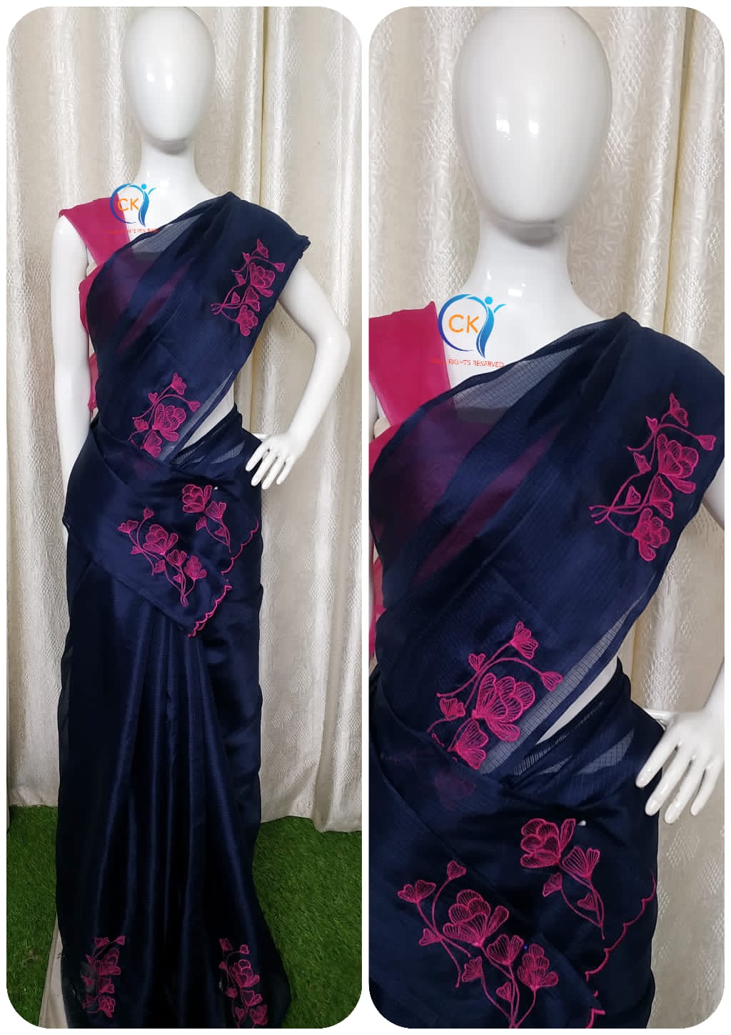 CHECK KOTA SAREES S3