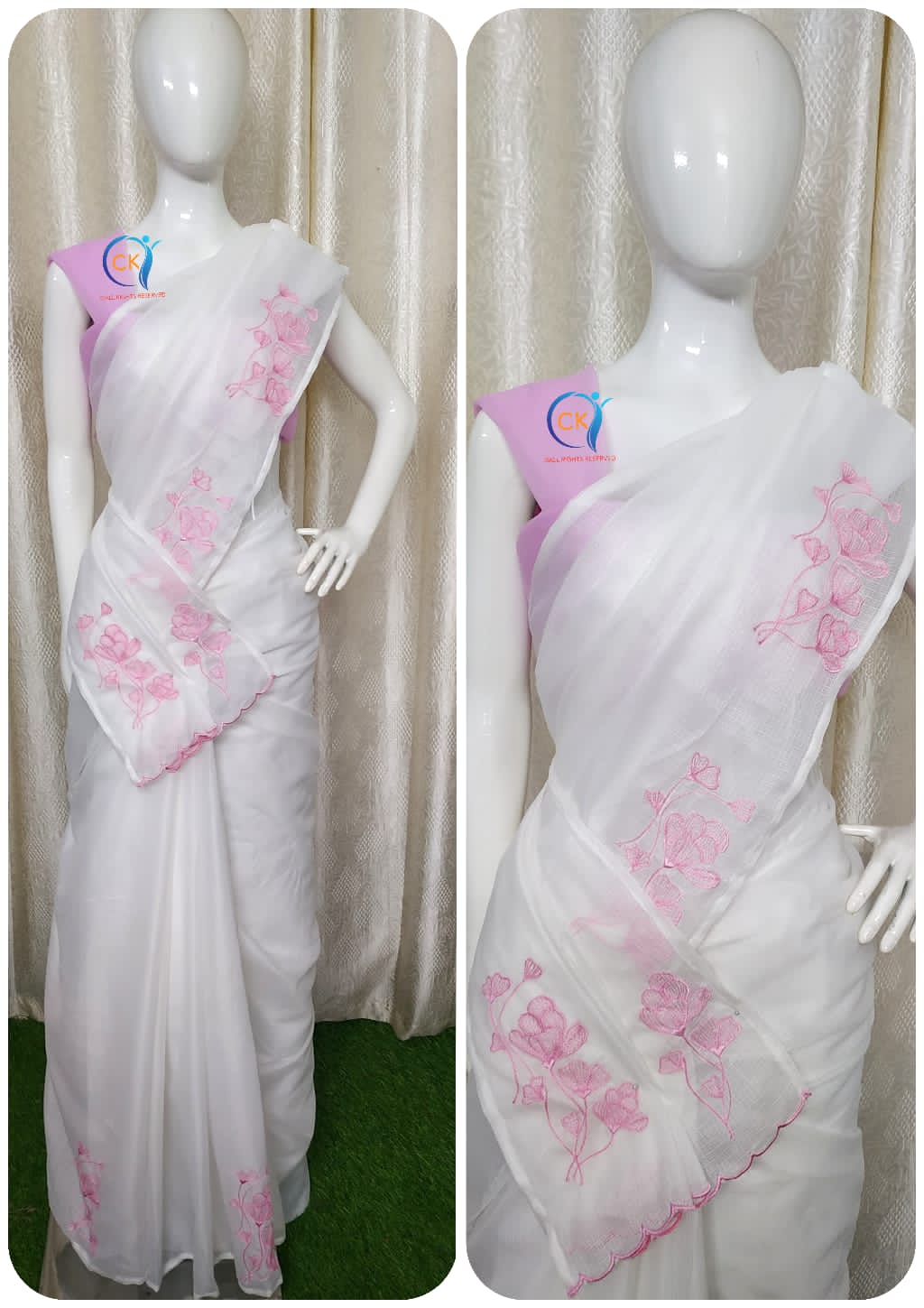 CHECK KOTA SAREES S3