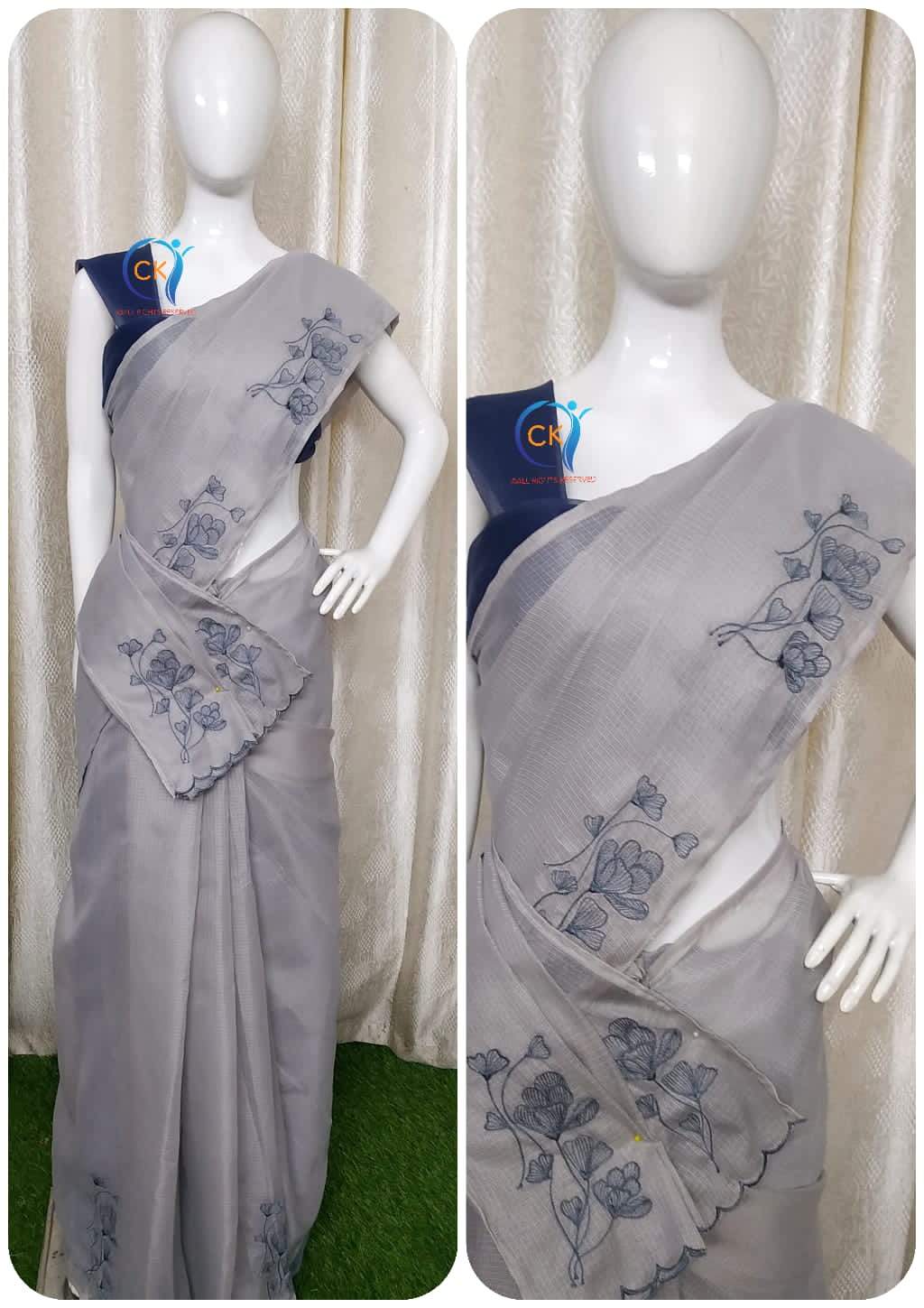 CHECK KOTA SAREES S3