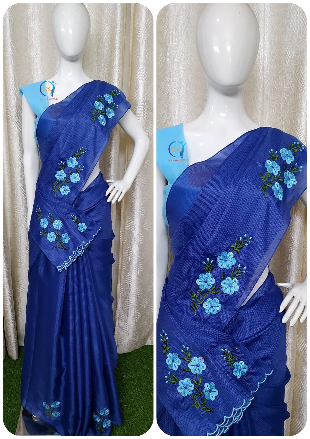 CHECK KOTA SAREES S7