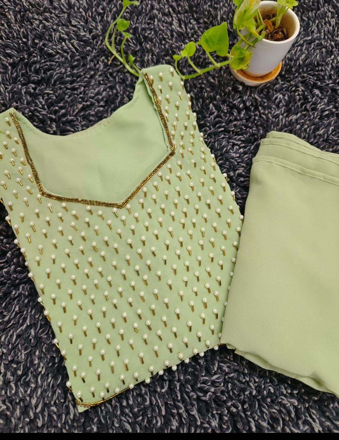 Georgette Aline top G1