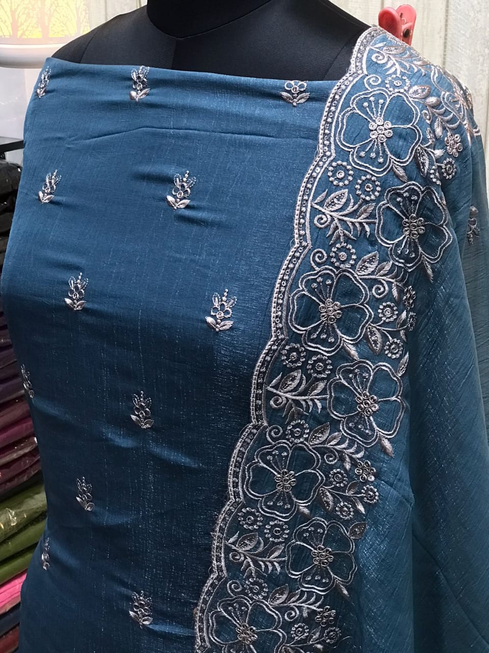 Crush silky orngnza fabrics material