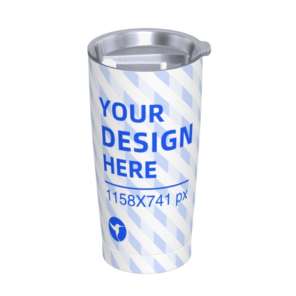 20oz Stainless Steel Car With Straw Cup