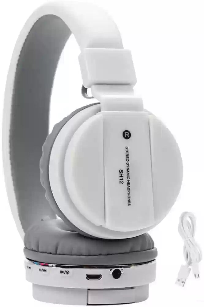 IMMUTABLE SH-12 Wireless Bluetooth Headphone with Soft Ear-Cups IMT-51128 Bluetooth  (Multicolor, On the Ear)