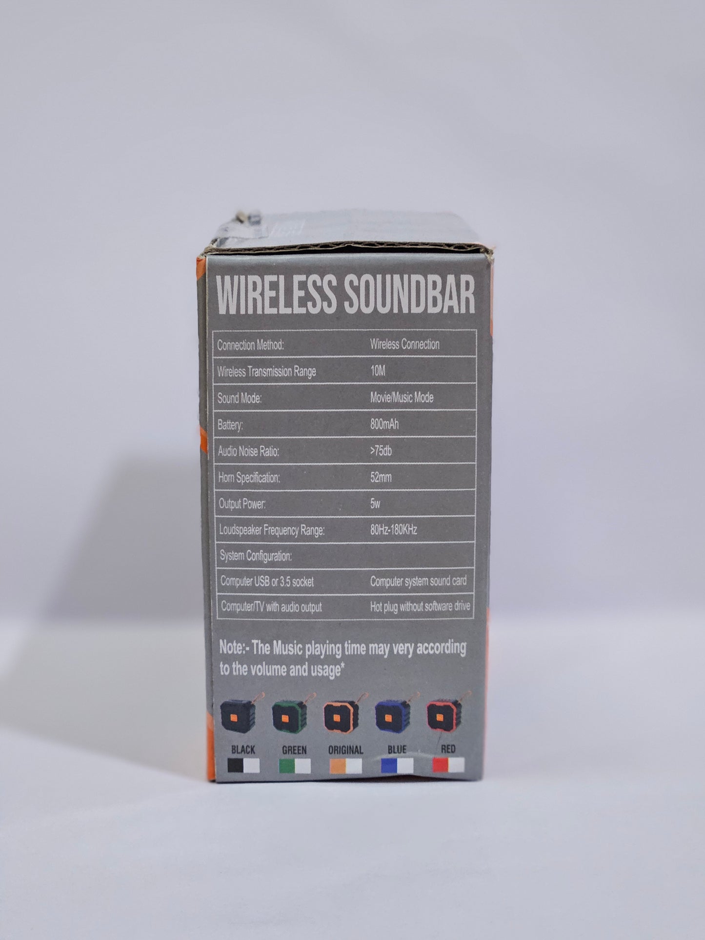 Wireless Bluetooth Speeker SGSM4178H HiFi audio economy series 5W